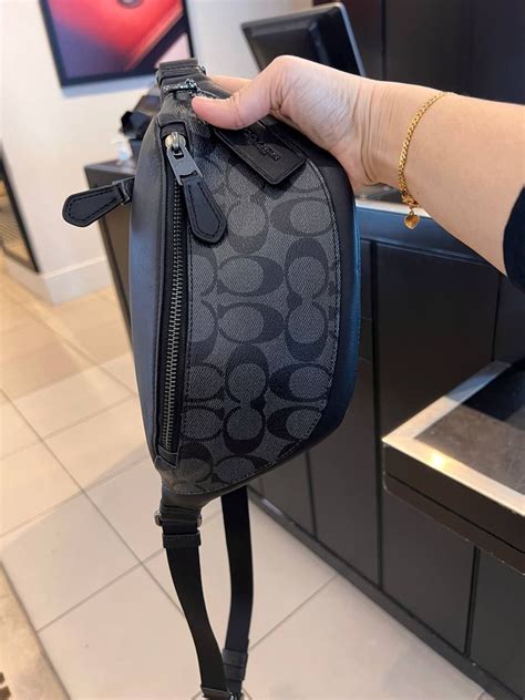 coach warren mini belt bag